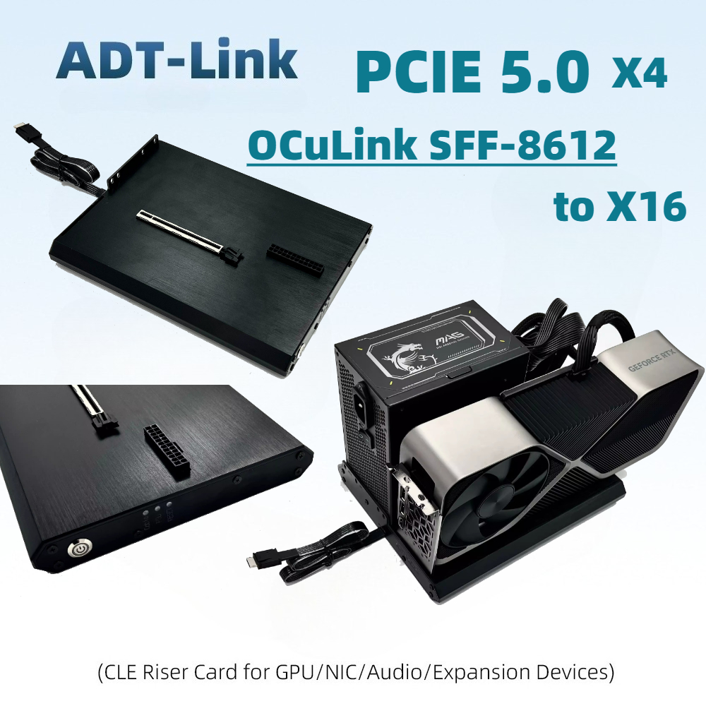 Oculink Gpu Dock Station - Док-станция OCuLink EGPU с адаптером PCI-e