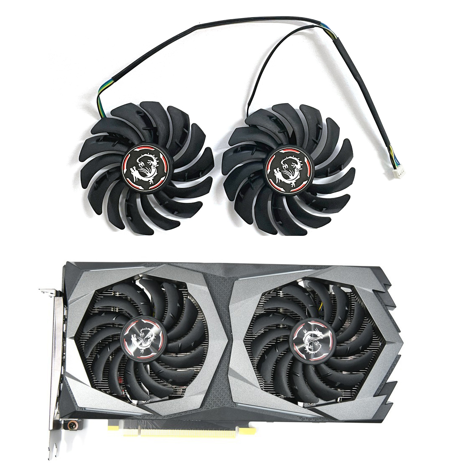 Rtx 4080 Super 16Gb - PLD09210B12HH PLD09210S12HH 85 мм 4-контактный графический