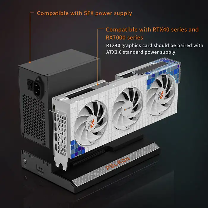 Док-станция для видеокарты PEL – обзор и цена Oculink Gpu Dock Station