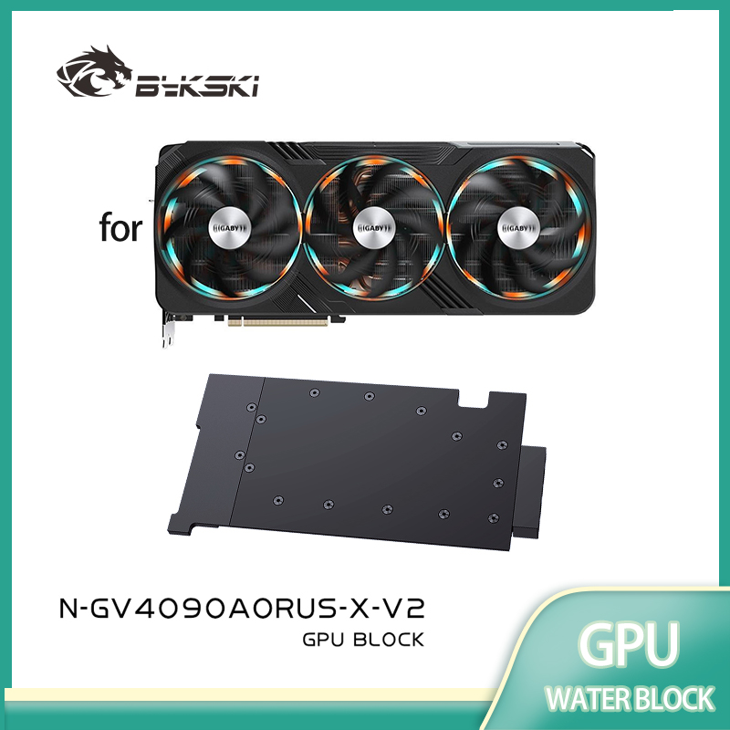 Водоблок Bykski для видеокарты – обзор и цена Rtx 4090 Water Block Full Cover