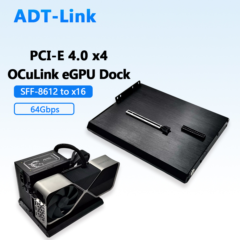 Док-станция OCuLink eGPU PCIe  – обзор и цена Oculink Gpu Dock Station